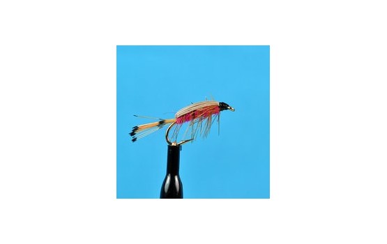 Tied Down Caddis Pink