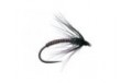 Black Metallic Soft Hackles Spider BL