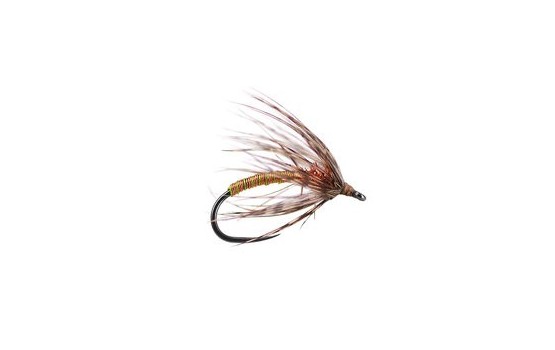 Copper Metallic Soft Hackles Spider BL