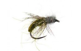 Olive Caddis Pupa BL