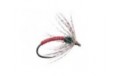 Red Metallic Soft Hackles Spider BL