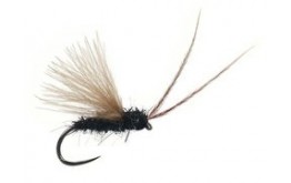 Small Black CDC Caddis BL