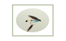 Teal Blue and Silver Wet Fly