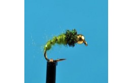 Bead Head Caddis Green