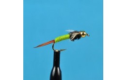 Bead Head Copper John Chartreuse