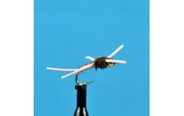 Bead Head Copper John Rubber Leg