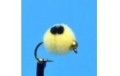 Bead Head Egg Yellow W Black Spot