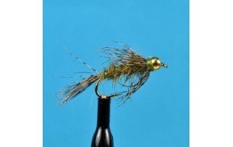 Bead Head Hares Ear Soft Hackle Olive