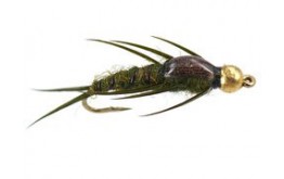 Bead Head Olive Epoxy Stonefly
