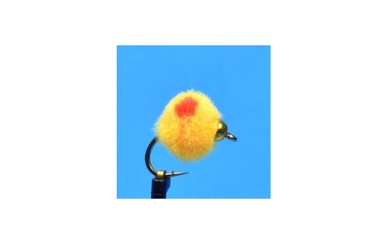 Bead Head Orange W Red Spot