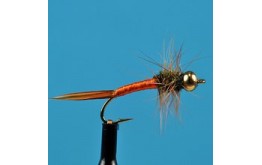 Bead Head Prince Nymph Neon Orange