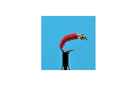 Bead Head Shaggy Red