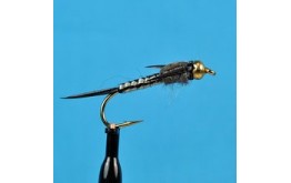 Bead Head Woven Stone Fly Black