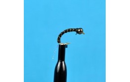 Bead Head Zebra Midge Black