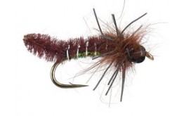 BH Rub a Dub Caddis Pupa   Brown