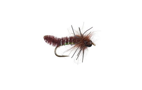 BH Rub a Dub Caddis Pupa   Brown