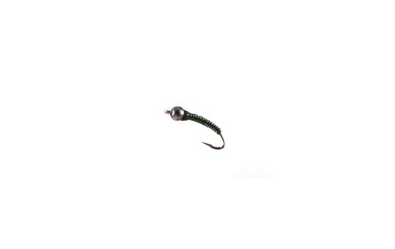 Brassie Bi Color Bead Head GreenBlack
