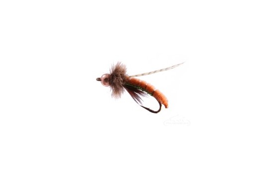 Caddis Poopah Bead Head Dark Tan