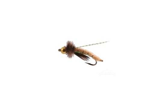 Caddis Poopah Bead Head Tan