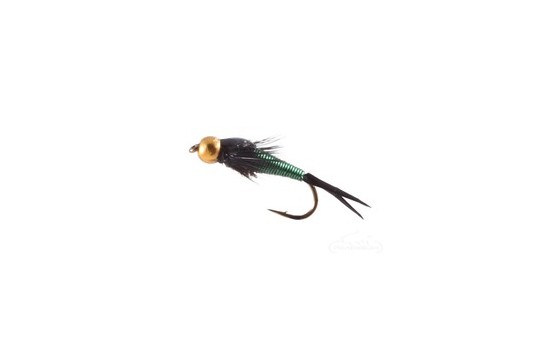Copper John Nymph Bead Head Green