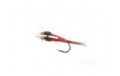 Copper John Nymph BH Rubber Legs Red