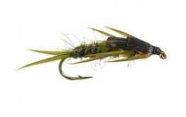 Double BH Vinyl Olive Stonefly