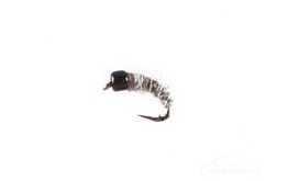 Ghost Biot Midge Glass Bead Grey