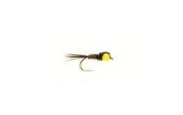 Green Hot Head Pheasant Tail
