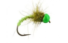 Green Metal Troutcounter