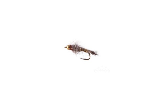Hares Ear Nymph Bead Head Natural Grey