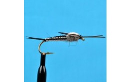Woven Stone Fly Nymph Black