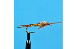 Woven Stone Fly Nymph Brown