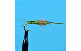 Woven Stone Fly Nymph Olive
