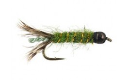 Ales Tungsten Green Peeping Caddis