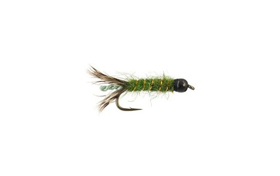 Ales Tungsten Green Peeping Caddis
