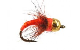 Tungsten Orange Quill Grayling Nymph