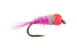 Tungsten Tinsel Hot Pink Nymph