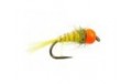 Tungsten Tinsel Yellow Hot Orange Nymph