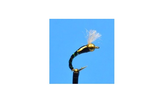 3D Glass Epoxy Bead Head Buzzer Black