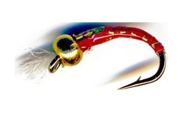 3D Glass Epoxy Bead Head Buzzer Orange