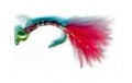 3D Glass Epoxy Bead Head Nymph Bloodworm Marabou