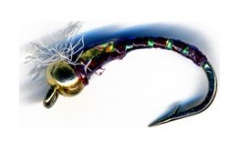 3D Glass Epoxy Bead Head Nymph Brown