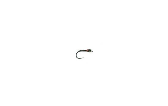 Barbless Nugget Tungsten Black Buzzer