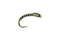 Flo Green Ribbed Black Buzzer