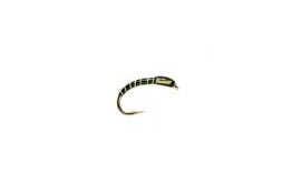 Flo Green Ribbed Black Buzzer