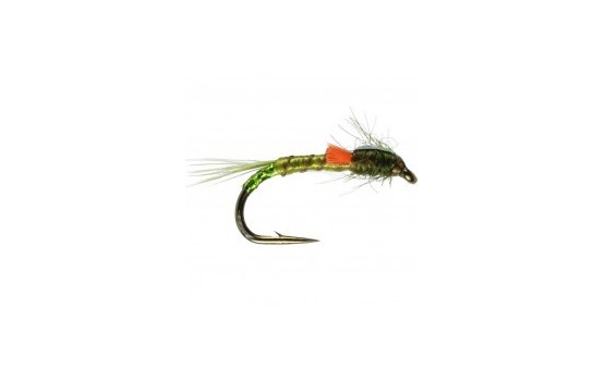 Olive quill orange FB