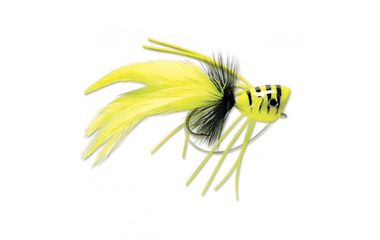 Bass Popper Yellow