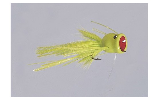 Chartreuse Pot Belly Frog