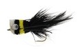 Deer Hair Bass Bug Black Yellow