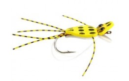 Kermit the Foam Frog   Yellow White